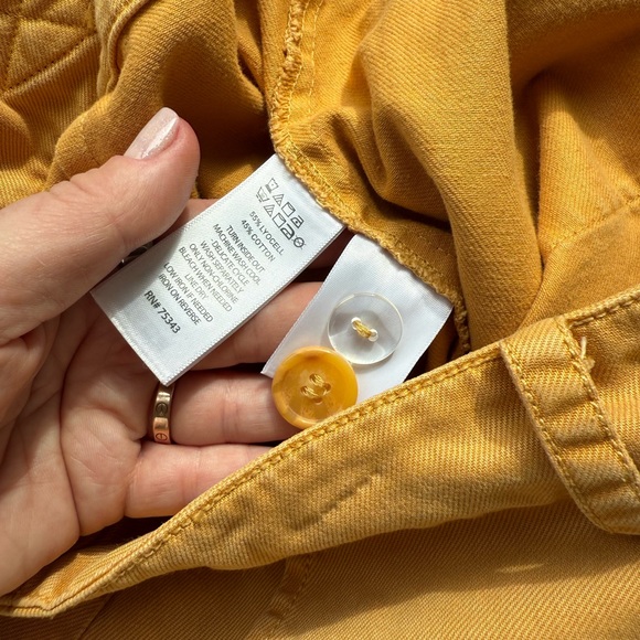 Joie Mustard Wide Leg Pants - Picture 2 of 8